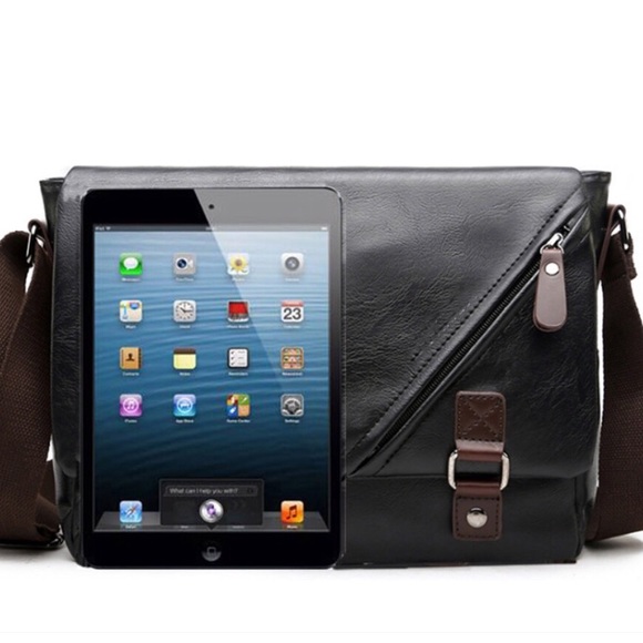 Luxury Black Leather Bag. - Picture 4 of 8